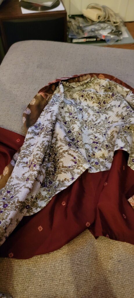 Floral Print Kimono Robe