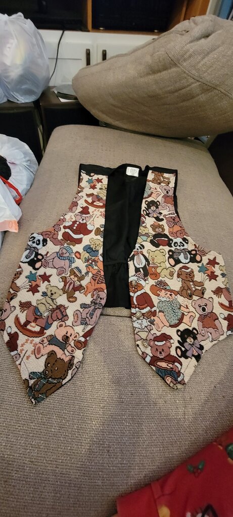 Backroad Blues Kids Vest with Animal Print