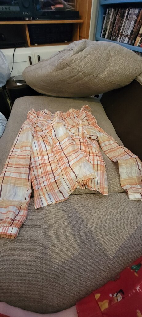 Current Air Women's Long Sleeve Plaid Shirt