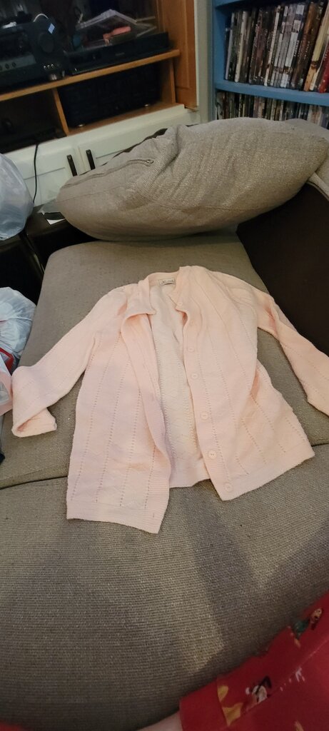 Wintuk Pink Cardigan Sweater