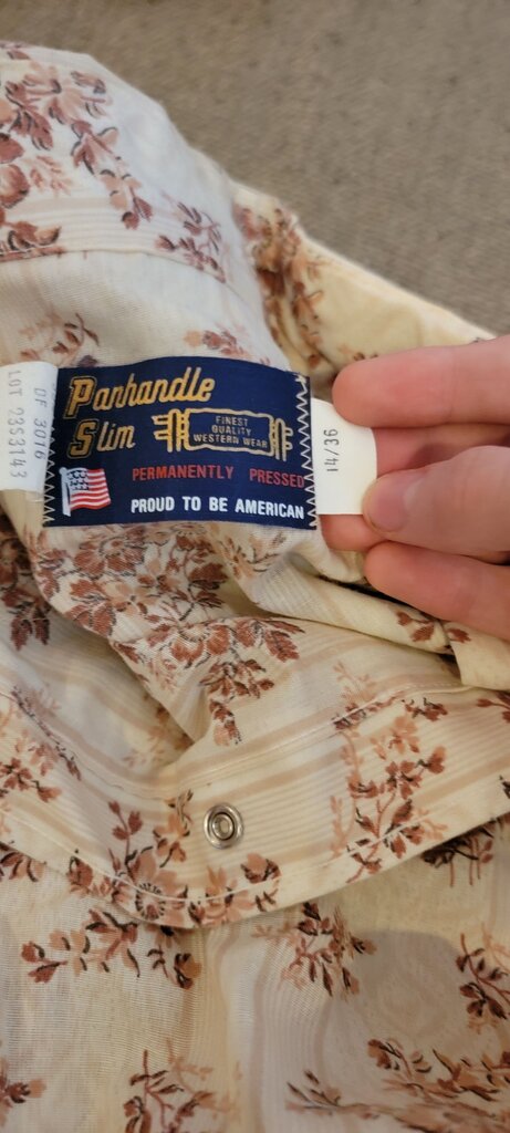 Panhandle Slim Floral Button-Up Shirt