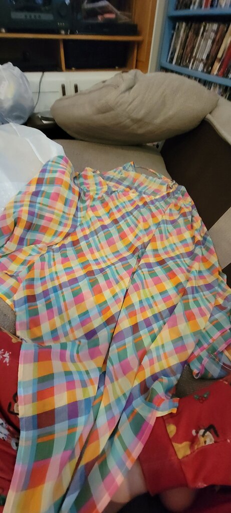 Colorful Plaid Scarf