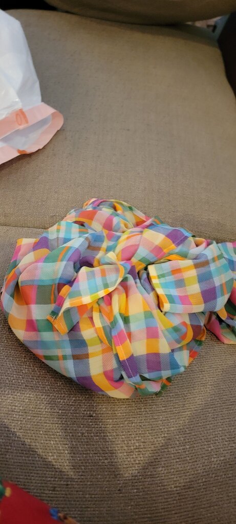 Colorful Plaid Scarf