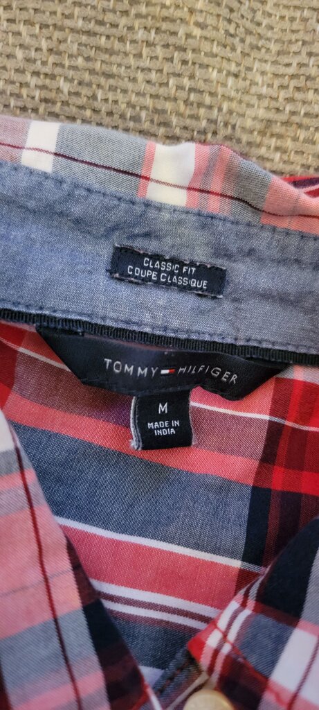 Tommy Hilfiger Classic Fit Plaid Shirt