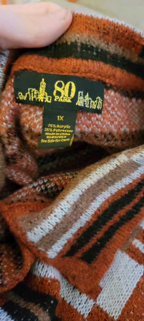 Striped Knit Cardigan