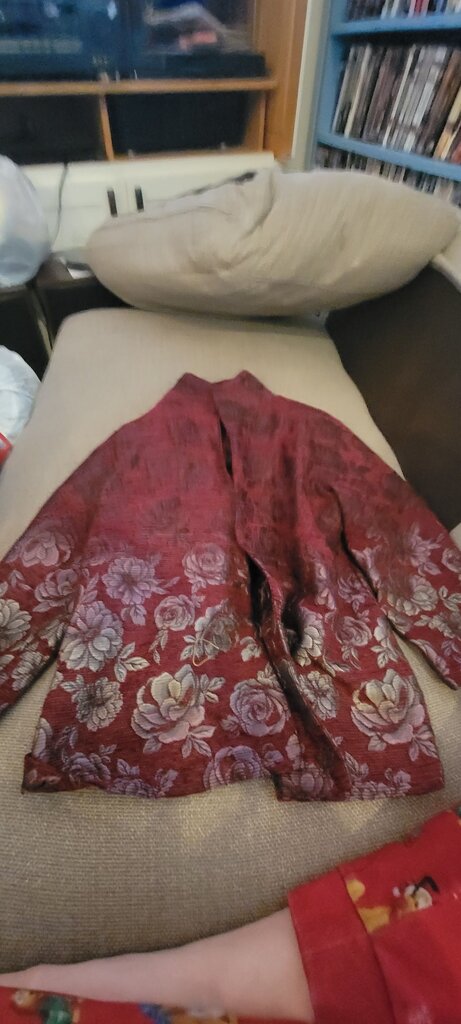 Floral Print Open Front Cardigan