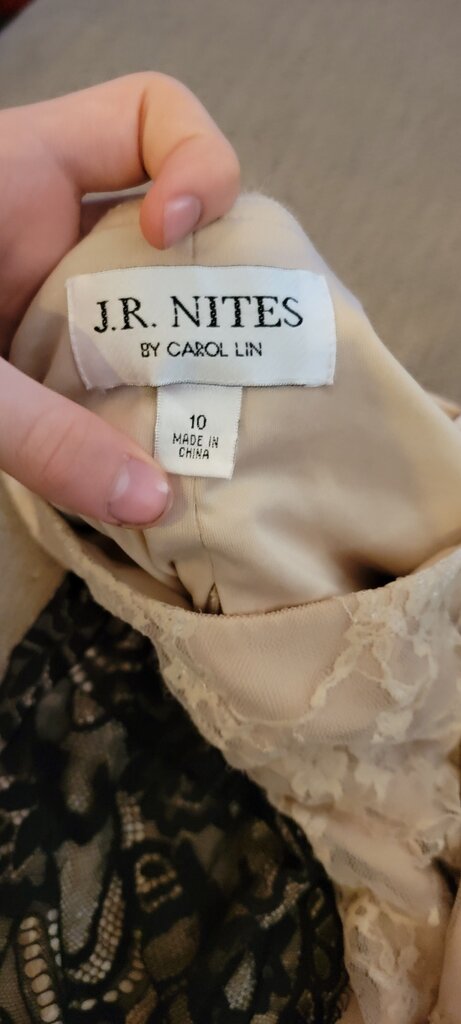 J.R. Nites Women's Lace Top