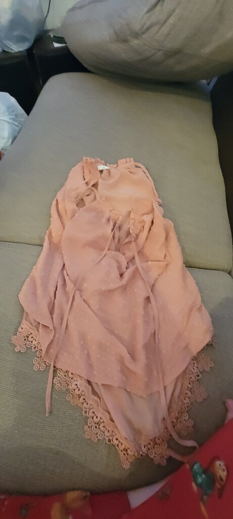 Pink Polka Dot Dress