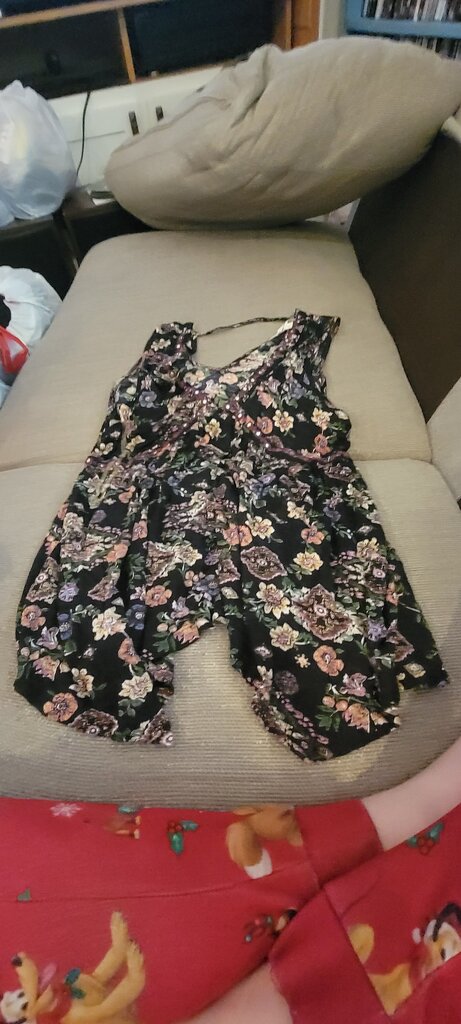 Black Floral Print Dress by Penelope Project