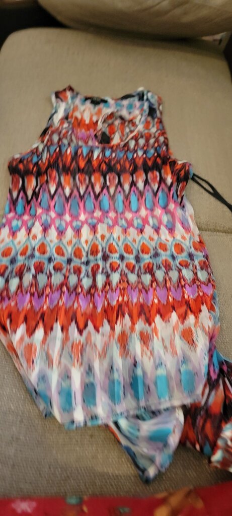 Kaktus Colorful Sleeveless Top