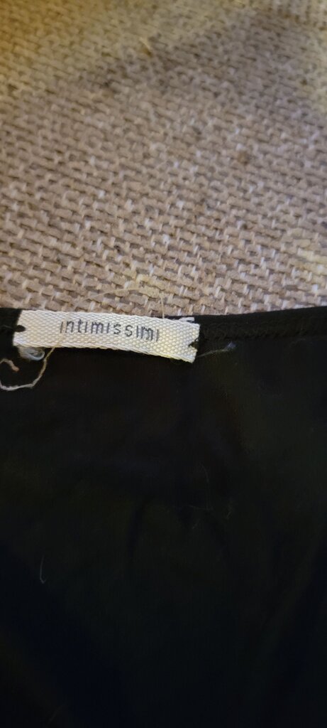 Intimissimi Black Pleated Dress