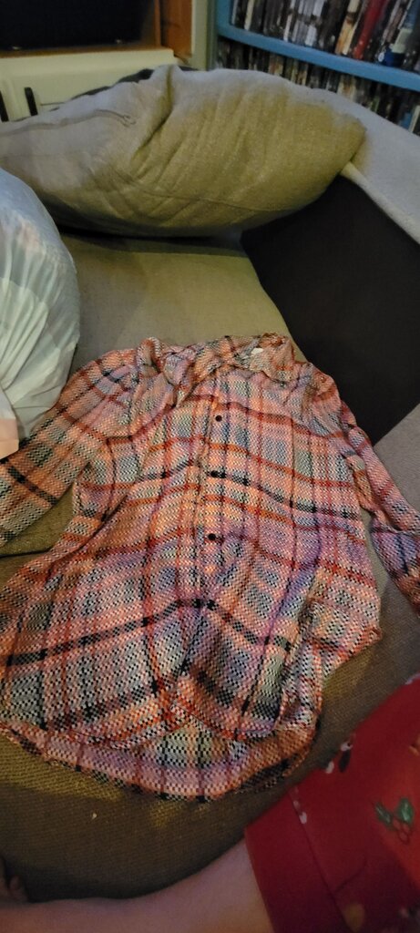 B.E.L. by Liz Claiborne Checkered Shirt