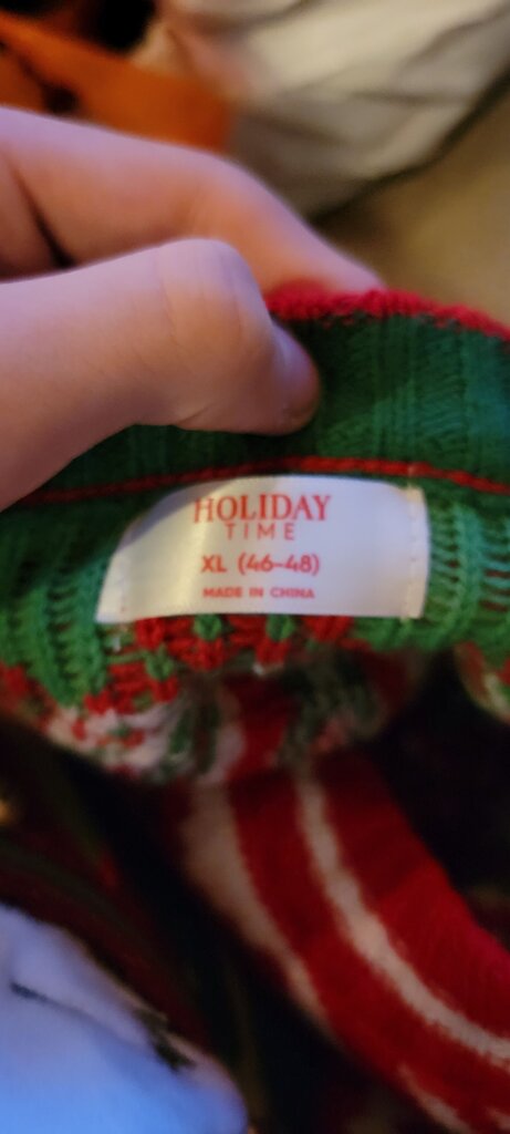 Holiday Cow Christmas Sweater