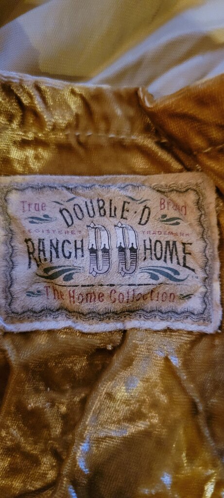 Double D Ranch Home Velvet Throw