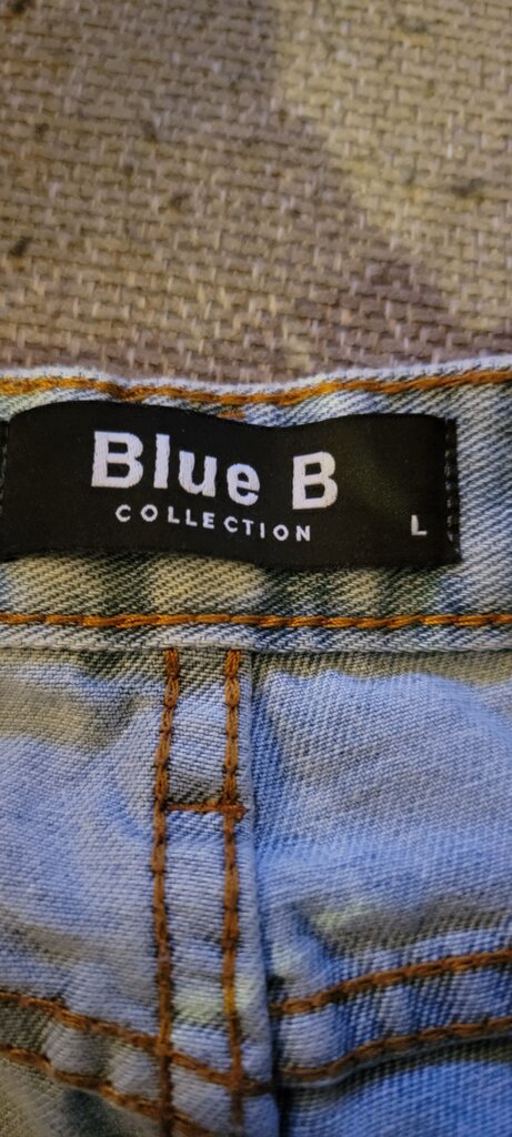 Blue B Collection Distressed Denim Shorts