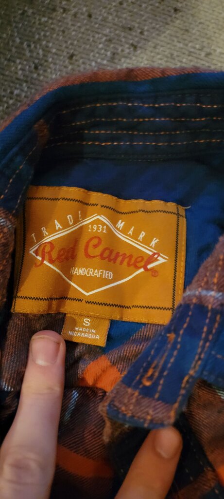 Red Camel Men's Flannel Shirt