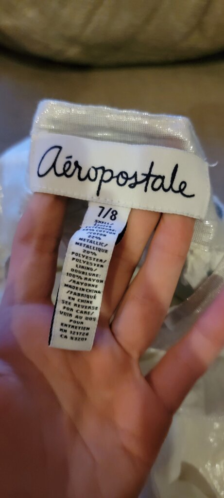 Aéropostale Metallic Skirt