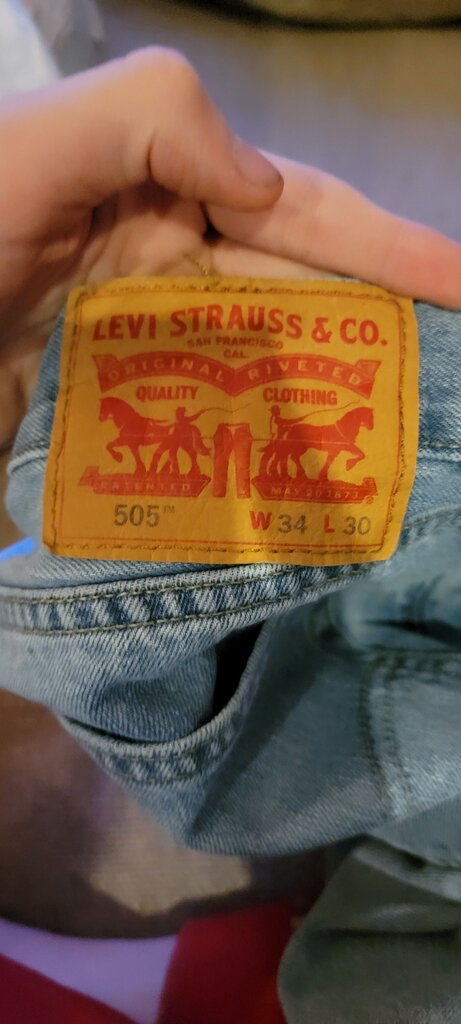 Levi Strauss 505 Regular Fit Jeans