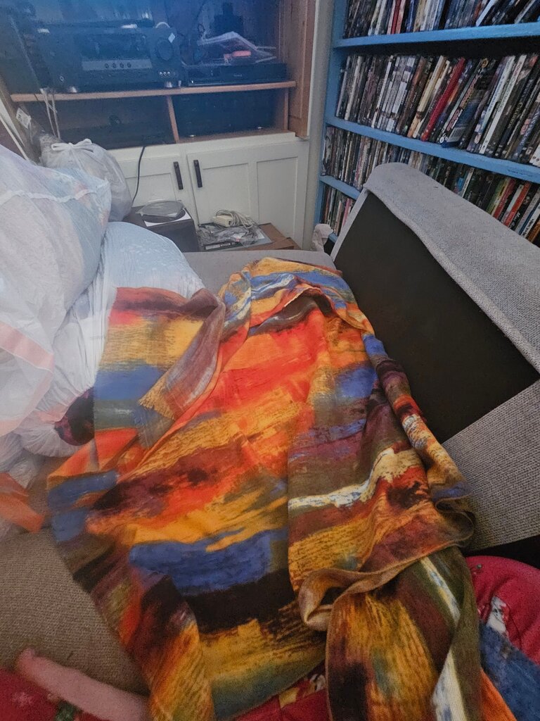 Colorful Abstract Pattern Blanket