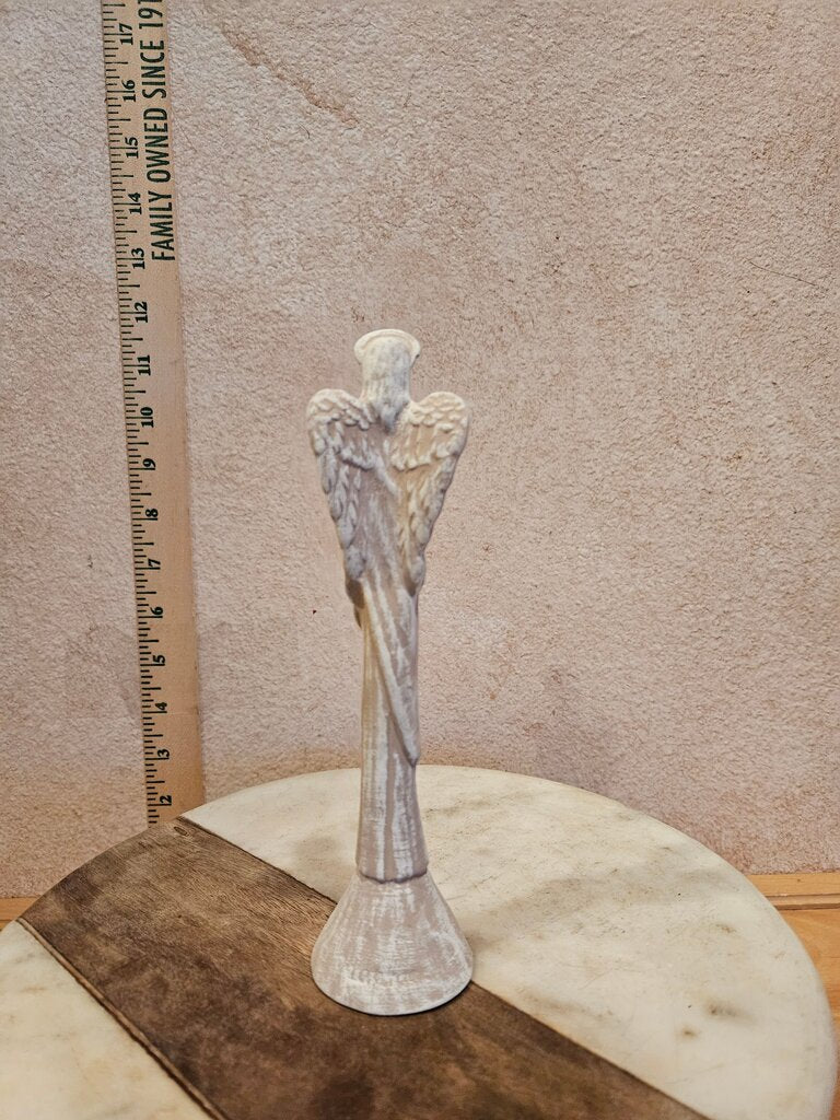 Angel Figurine Holding Child
