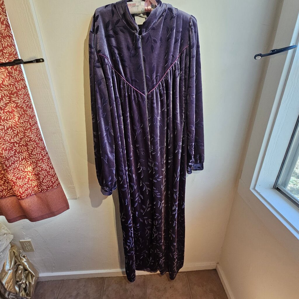 Hamilton Purple Floral Lounge Dress