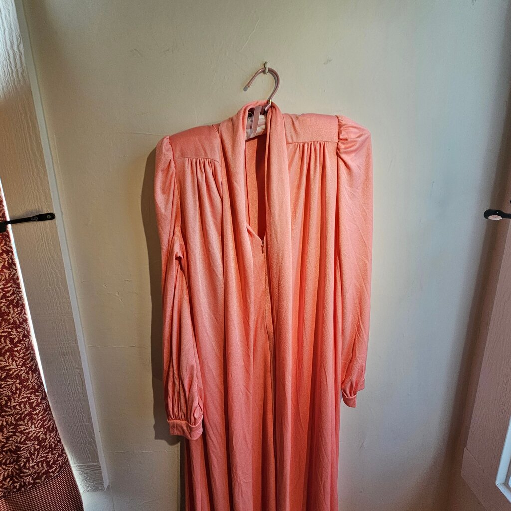 Vintage Women's Long Pink Dress