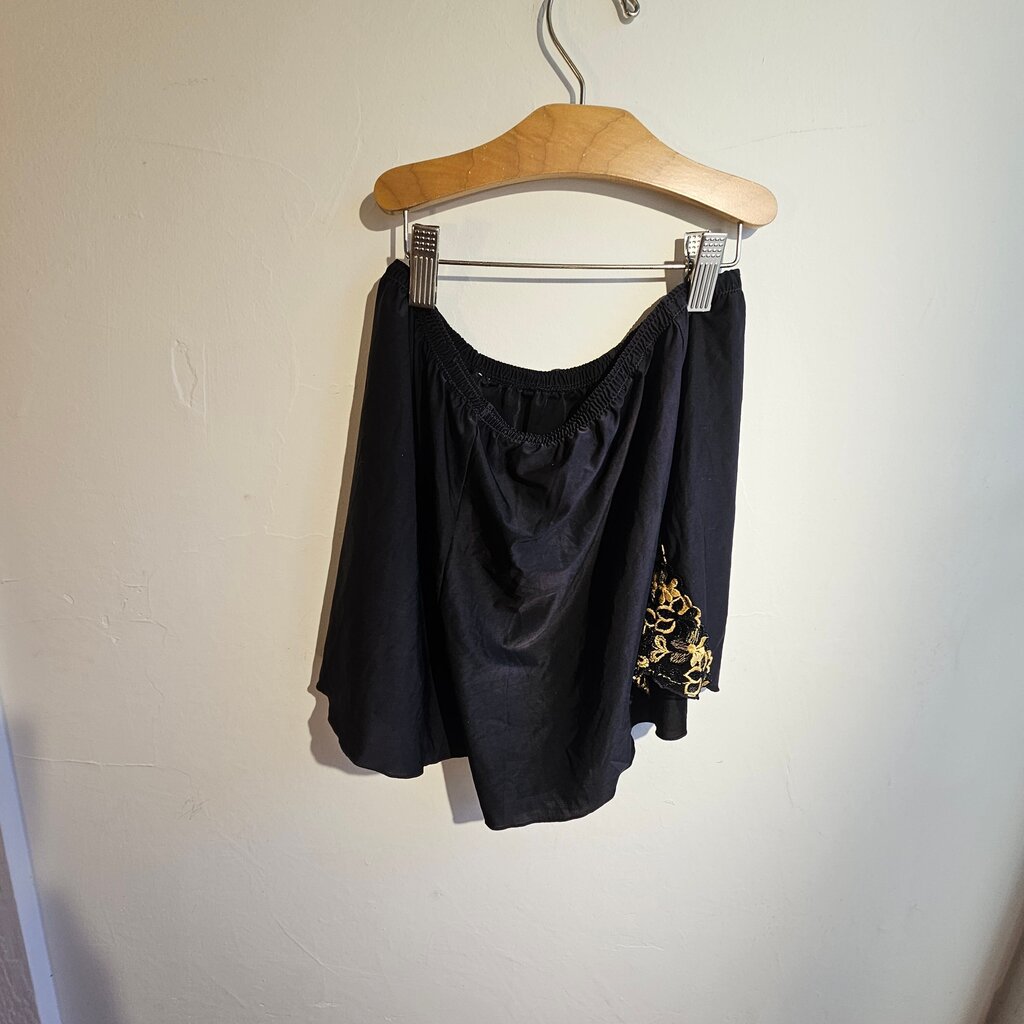 Extra Large Sexy Lingerie Black Women's Embroidered Pajama Bottom Shorts