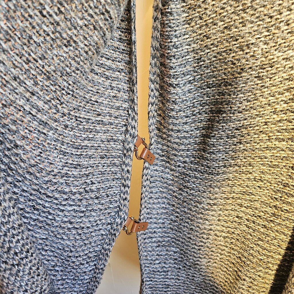 Knitted Open Front Cardigan