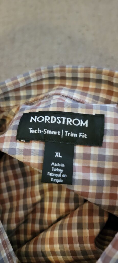 Nordstrom Tech-Smart Trim Fit Long Sleeve Shirt