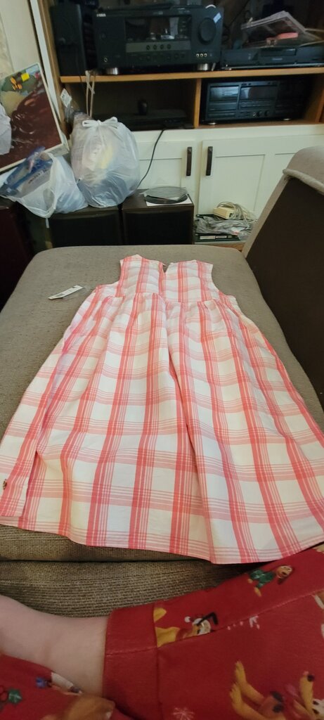 Crown & Ivy Pink Plaid Dress