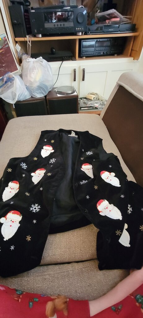 Westbound Embroidered Santa Vest