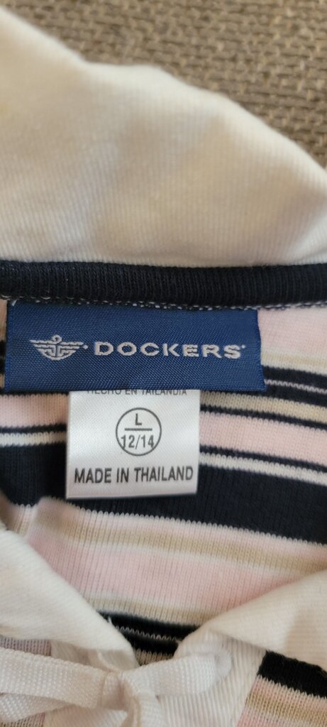 Docker's Polo Shirt Striped