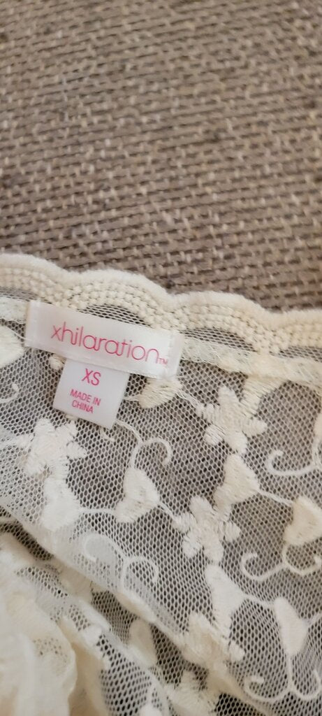Xhilaration Lace Overlay Dress