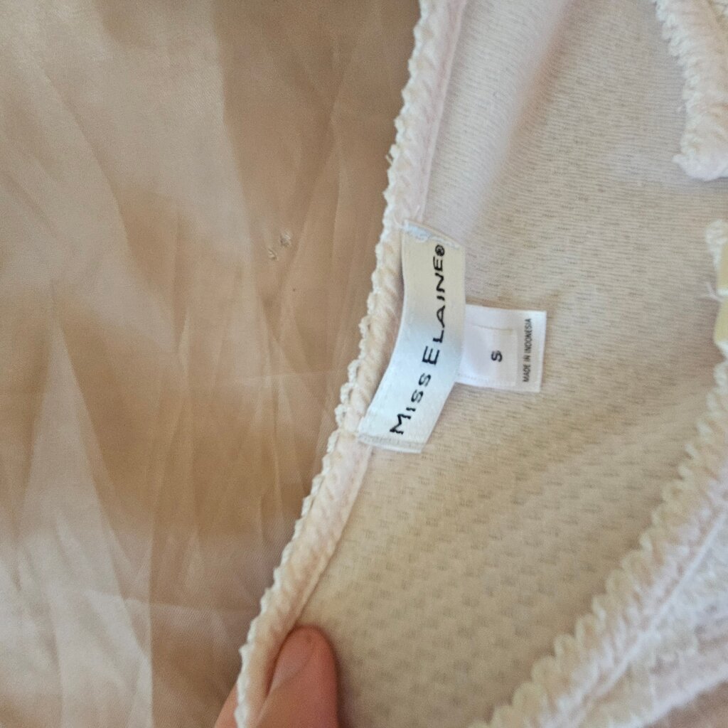 Miss Elaine Pink Nightgown with Embroidery