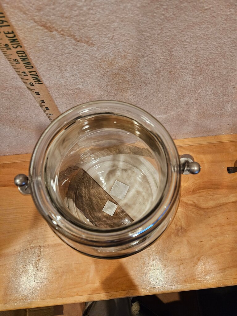 Glass Candle Lantern Decorative Jar Rope Handle Glass Jar Nautical Beach House Coastal Decor