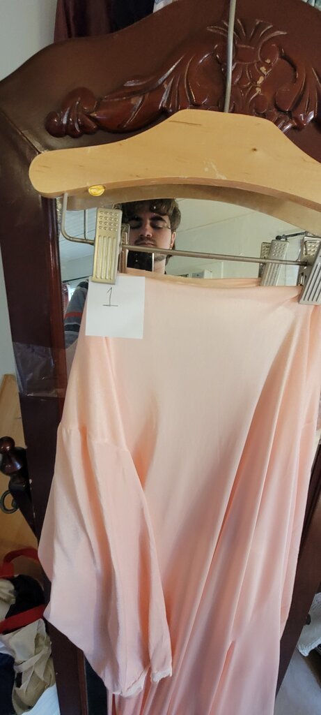 Pink Flowy Dress
