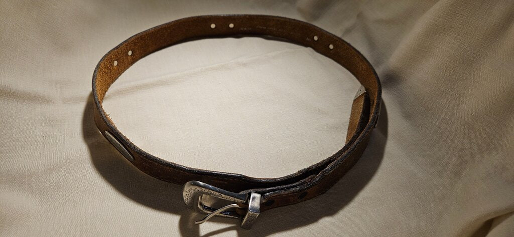 Brown Leather Belt