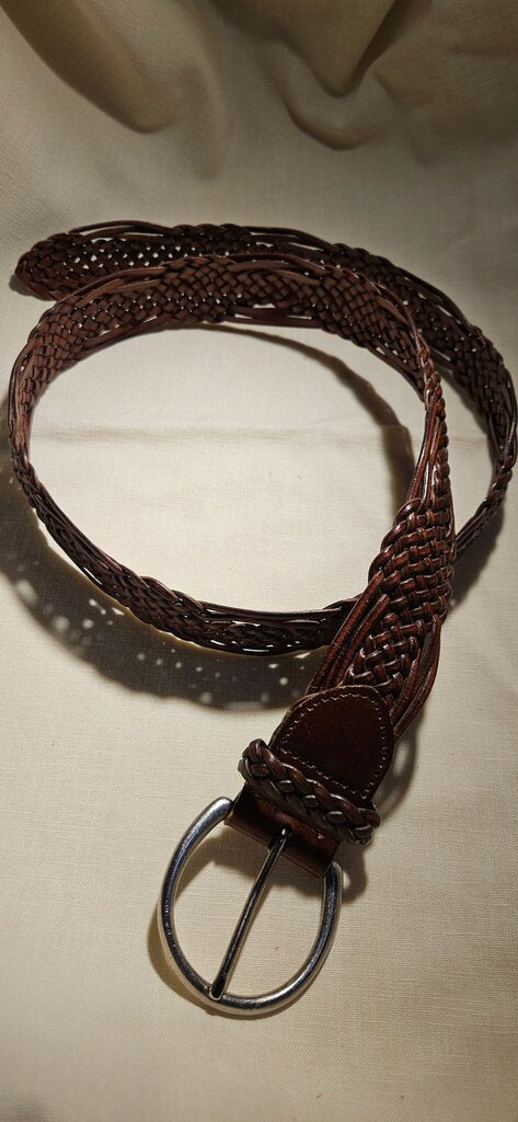 Braided Leather Belt
