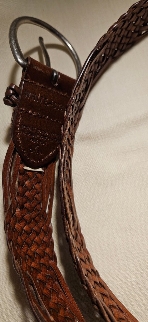 Braided Leather Belt