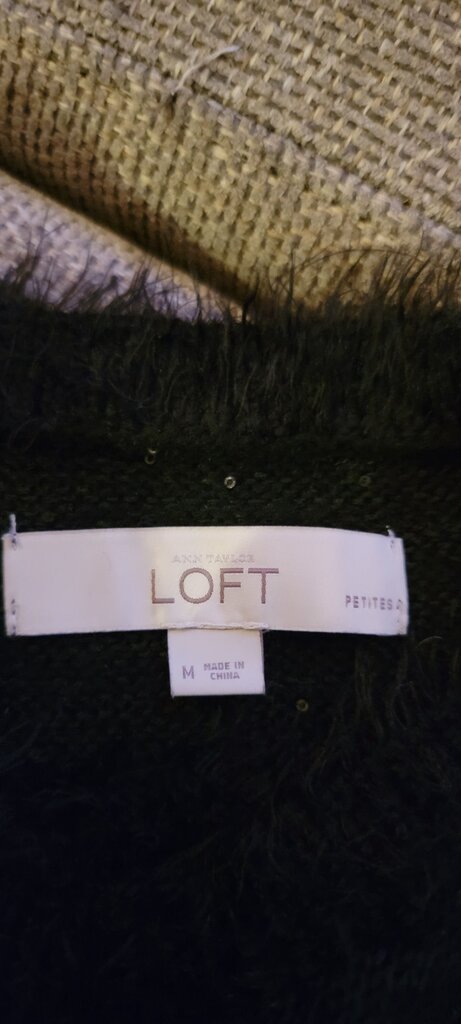 Loft Ann Taylor Black Sweater
