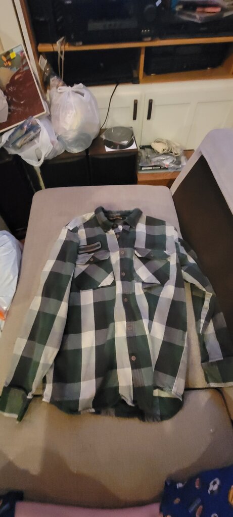 Harley-Davidson Green Plaid Shirt