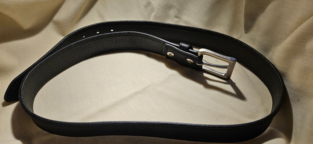 Black Leather Belt