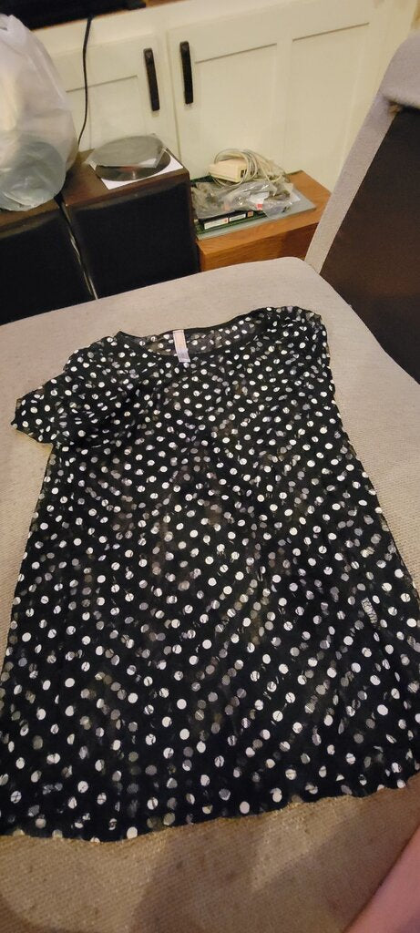 Carrie Allen Polka Dot Top