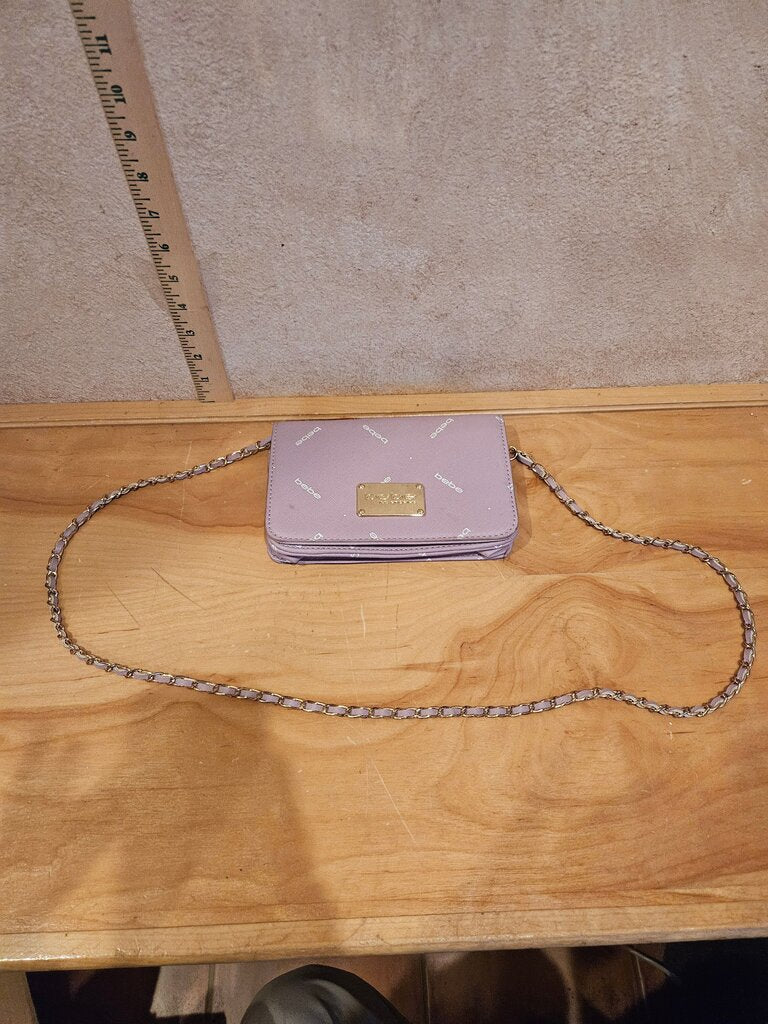 Bebe Lilac Crossbody Purse