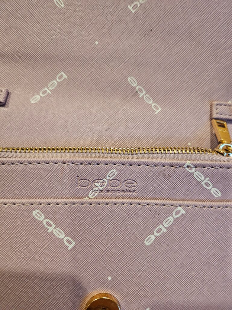 Bebe Lilac Crossbody Purse