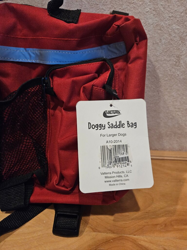 Valterra Doggy Saddle Bag for Larger Dogs