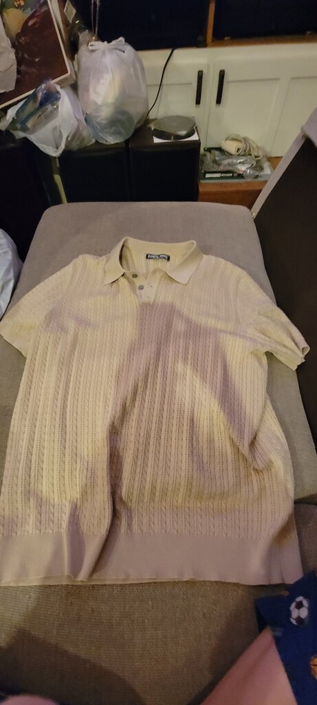 PJ Paul Jones Men's Knit Polo Shirt