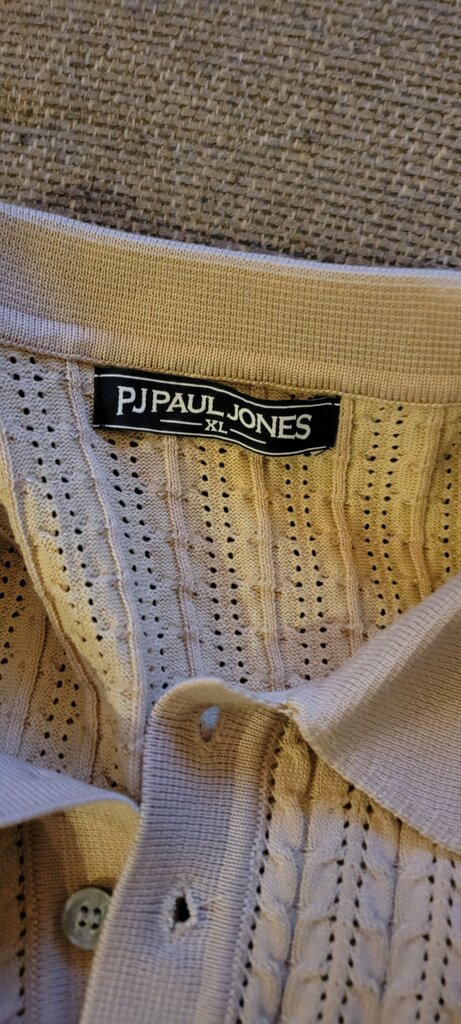 PJ Paul Jones Men's Knit Polo Shirt