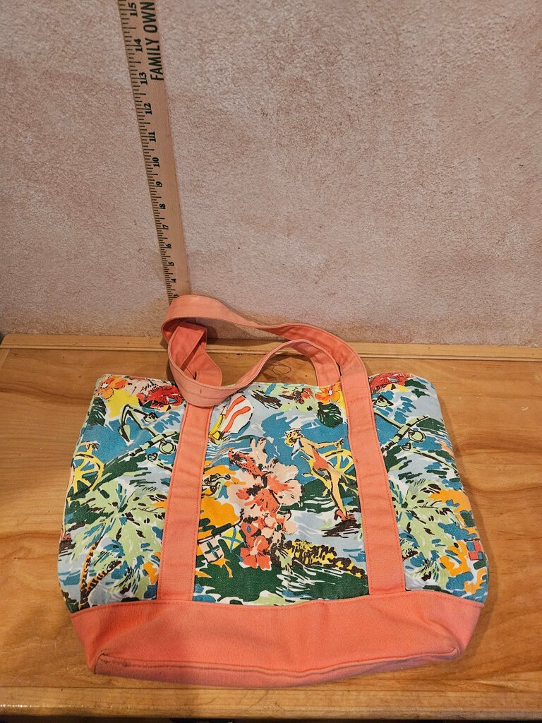 Colorful Floral Tote Bag