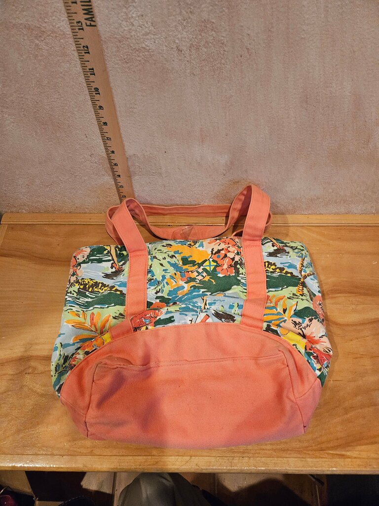 Colorful Floral Tote Bag